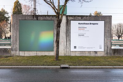 Installation view KUB Billboards, 2018