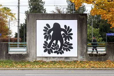 Solange Pessoa, Installation view KUB Billboards, 2023