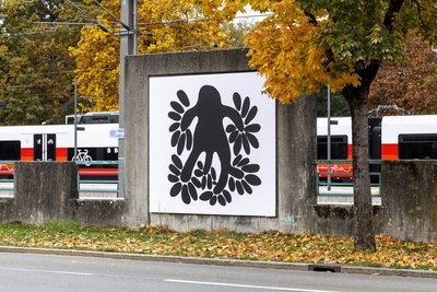 Solange Pessoa, Installation view KUB Billboards, 2023