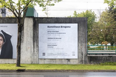 Installation view KUB Billboards, 2017