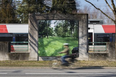 Installationsansicht KUB Billboards, 2022