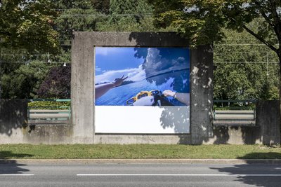 Installationsansicht KUB Billboards, 2020