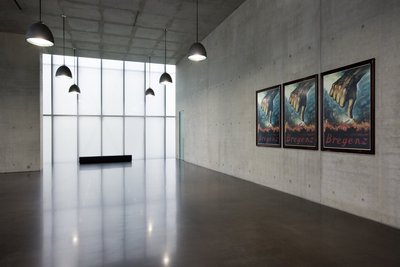 Exhibition view ground floor, Kunsthaus Bregenz