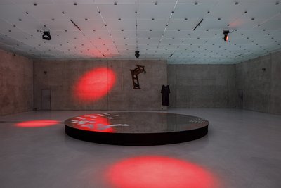 Anna Boghiguian, Installation view third floor, Kunsthaus Bregenz, 2022
