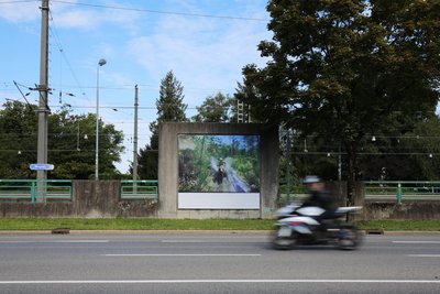 Installation view KUB Billboards, 2020