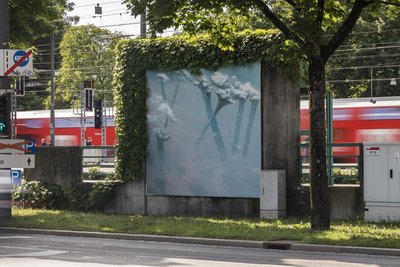 Installationsansicht KUB Billboards, 2021