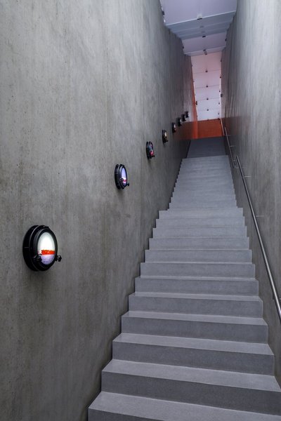 Ausstellungsansicht Stiegenhaus Kunsthaus Bregenz, 2023