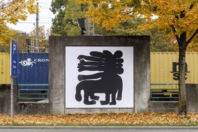 Solange Pessoa, Installationsansicht KUB Billboards, 2023