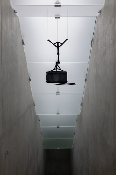 Installationsansicht Treppenhaus 1. Obergeschoss Kunsthaus Bregenz, 2021